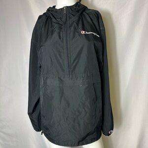 Champion Authentic Athleticwear Jacket Windbreaker Pockets  Size Small